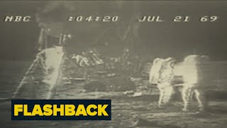 Apollo 11 Lunar Landing  Flashback  NBC News [upl. by Tracay]