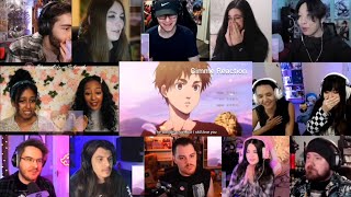 Attack on Titan Season 4 Part 2 Ending Reaction Mashup [upl. by Weisburgh]