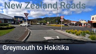 The drive from Greymouth to Hokitika New Zealand 2023 [upl. by Thaddeus]