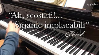 „Ah scostatiSmanie implacabili“ Dorabella Così fan tutte Karaoke [upl. by Yerd]