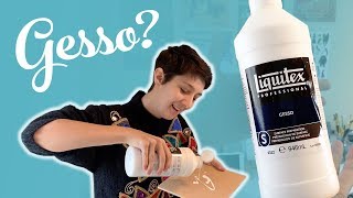 Whats Gesso And how do you use it [upl. by Rubel254]