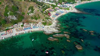 Grotticelle  Capo Vaticano  Calabria by drone [upl. by Bixby]