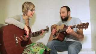 Our First Show  Hail Mary acoustic  Pomplamoose [upl. by Plato]