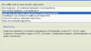 Outlook gegevens overzetten [upl. by Nnaeirual]