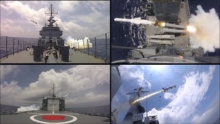 Colombian Navy launches SSM700K CStar antiship missile [upl. by Nuahsak919]