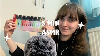 ASMR drawing on your face in 5 minutes 🎨 fast paced asmr [upl. by Akinom]