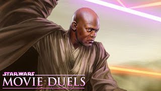 Windus Fury Movie Duels Remastered Mace Windu vs The Trade Federation [upl. by Halona107]