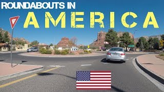 Roundabouts in America they do exist [upl. by Enyal918]