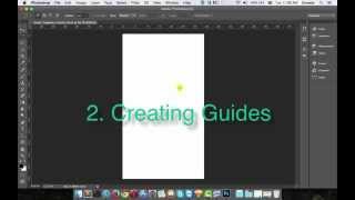 How to Design a Newsletter Template Part 2  Creating the Guides [upl. by Elumas]