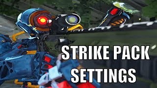 Apex Legends Strike Pack Settings [upl. by Gris]