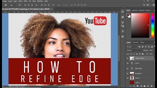 Refine Edges in Photoshop CC 2020 [upl. by Asila662]