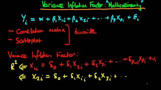 Variance Inflation Factors testing for multicollinearity [upl. by Imehon]