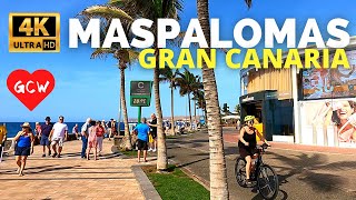 MASPALOMAS Gran Canaria November 2023 🔴Lopesan Faro Collection Hotel to RIU Palace Meloneras [upl. by Kwok]