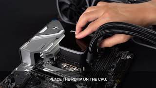 ENERMAX 101  Quick Guide  How to install with Intel 12th Gen amp LGA 1700 AQUAFUSION amp LIQMAX III [upl. by Noxin304]