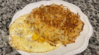 How to make hash browns and eggs like Denny’s or IHOP [upl. by Airbmac746]