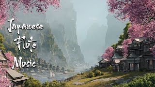 Beautiful Japanese Flute Music and Ambient Sound  Relaxing Music for Sleep Healing Stress Relief [upl. by Enylekcaj]