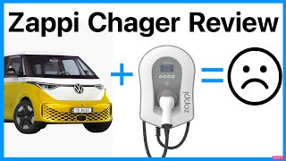 Myenergi Zappi  Harvi EV Car Charger First Use Review With VW ID Buzz  Not Impressed [upl. by Aicilev]