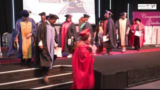 Unisa Autum Graduation Ceremony 24 May 2023 14h00 Ceremony [upl. by Giffy]