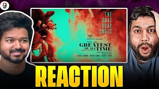 TheGOATBdayShots  Thalapathy Vijay  Venkat Prabhu  Yuvan Shankar Raja  Reaction By Rg reaction [upl. by Litta]