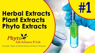 Phytochemicals  Herbal Extracts  Plant Extracts  Phyto Extracts [upl. by Ivatts]