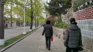 Walking Through the Streets in North Korean Countryside [upl. by Hodess]