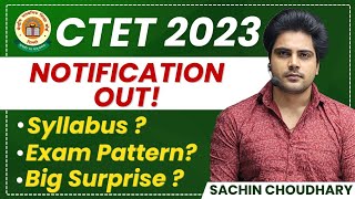 CTET 2023 Registration Start Syllabus by Sachin choudhary live 8pm [upl. by Nunnery]