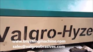 edge deburring machine valgro metal finishing system [upl. by Ravel241]