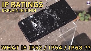 IP Ratings Full Explain in Hindi  What is IP Ratings   Difference Between IP52 IP54 amp IP68 [upl. by Ecirual821]