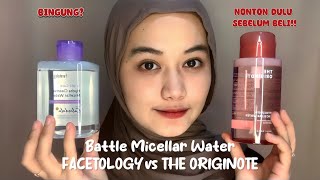 Battle Micellar Water FACETOLOGY vs THE ORIGINOTE [upl. by Yardley]