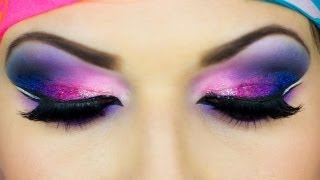 Arab Eyes Makeup المكياج العربي Eid عيد [upl. by Scopp]