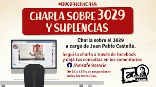 🖥️ CHARLA SOBRE EL 3029 Y SUPLENCIAS 😊 [upl. by Mora289]