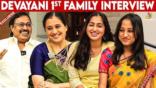 அப்பா Strictஆ இல்ல அம்மா Strictஆ🥰  Devayani Cute Family Interview 😍 Rajakumaran  Devayani [upl. by Suidualc]