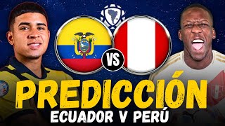 ECUADOR vs PERÚ  Eliminatorias Sudamericanas Mundial 2026  Previa Predicción y Pronóstico 2024 [upl. by Nehepts154]