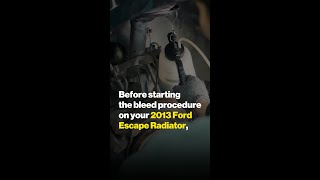 5 Steps To Bleed Your 2013 Ford Escape Radiator [upl. by Stannwood343]