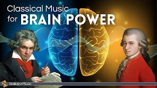 Classical Music for Brain Power  Mozart Beethoven Vivaldi [upl. by Hilly]