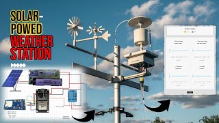 Advanced SolarPowered Weather Station with Auto Cut Feature amp RealTime Data Logging [upl. by Annoyi]