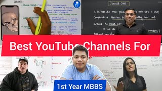 BEST YOUTUBE CHANNELS TO FOLLOW DURING 1st YEAR OF MBBS  NAISARG THAKKAR  mbbslife mbbs [upl. by Reyna]