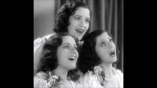 Boswell Sisters  Rarin To Go [upl. by Ariaz]