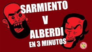 XIX Los proyectos de nación Sarmiento y Alberdi [upl. by Philis]