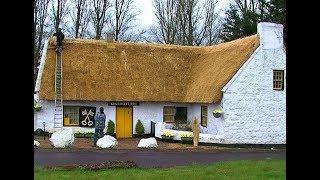 Thatching an Irish Cottage [upl. by Konyn]