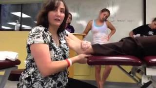 Subtalar MedialLateral Glides Supine with motions [upl. by Aninaj]