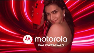 This festive say Hello Colours Hello AI with Motorola Smartphones on flipkart Hoja Rangeela re [upl. by Simonsen]