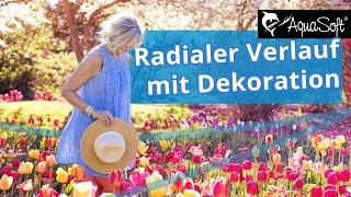 ANLEITUNG  Radial und geschmückt 🌷💙 [upl. by Aoniak155]