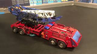 G2 Transformers Generation Two Combiner Wars Defensor Custom [upl. by Ocramed]