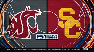 WSU MBB Highlights at USC 11024 [upl. by Polak]