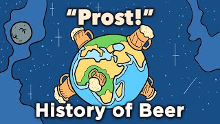 ♫ History of Beer quotProstquot By Tiffany Roman  Animated Instrumental Music Video  Extra History [upl. by Gati332]