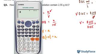 ⚗️ Using Molarity in Calculations [upl. by Burnett]