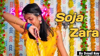 Kanha Soja Zara💙 Janmashtami special Dance cover by  Doyel Roy dance janmashtamispecial [upl. by Anegue516]