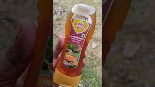 honey saffola honey active 8 ASLE viral punjabisong sundarbans forest honey 💯🍯 percentage pure [upl. by Oalsinatse]