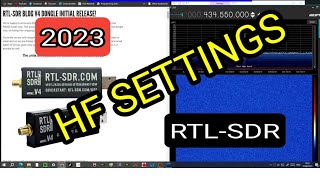 RTL SDR  HF SETTINGS   INSTALL amp TEST VIDEO [upl. by Klara]